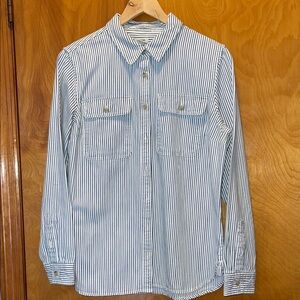 Striped Denim LL Bean Button Down